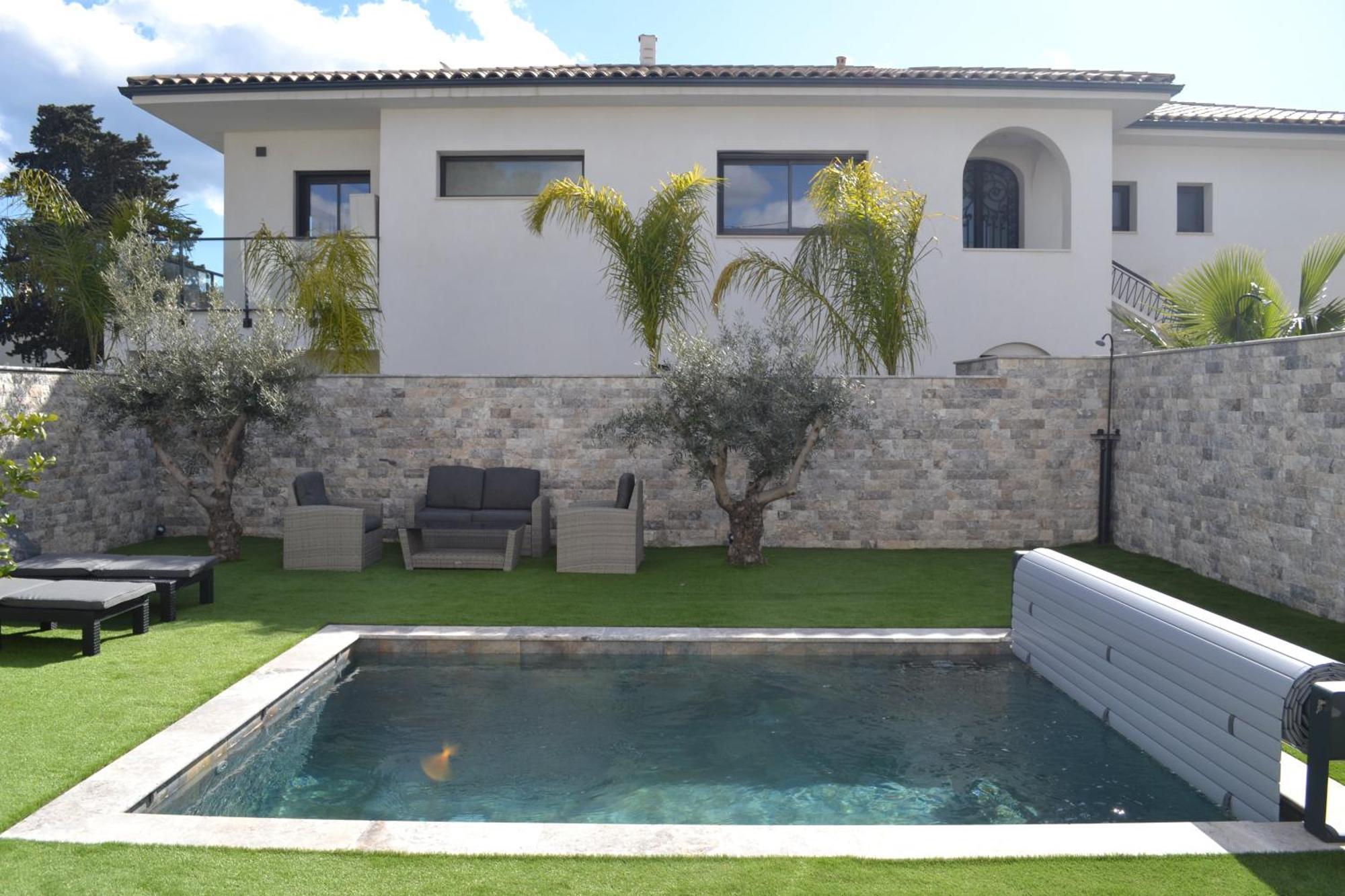 Etoile Du Berger Saint Aygulf 3 Villas Et 4 Appartements Jardin Individuel Et Piscine Chauffee En Saison - La Mer Et Les Plages 450 M Ngoại thất bức ảnh