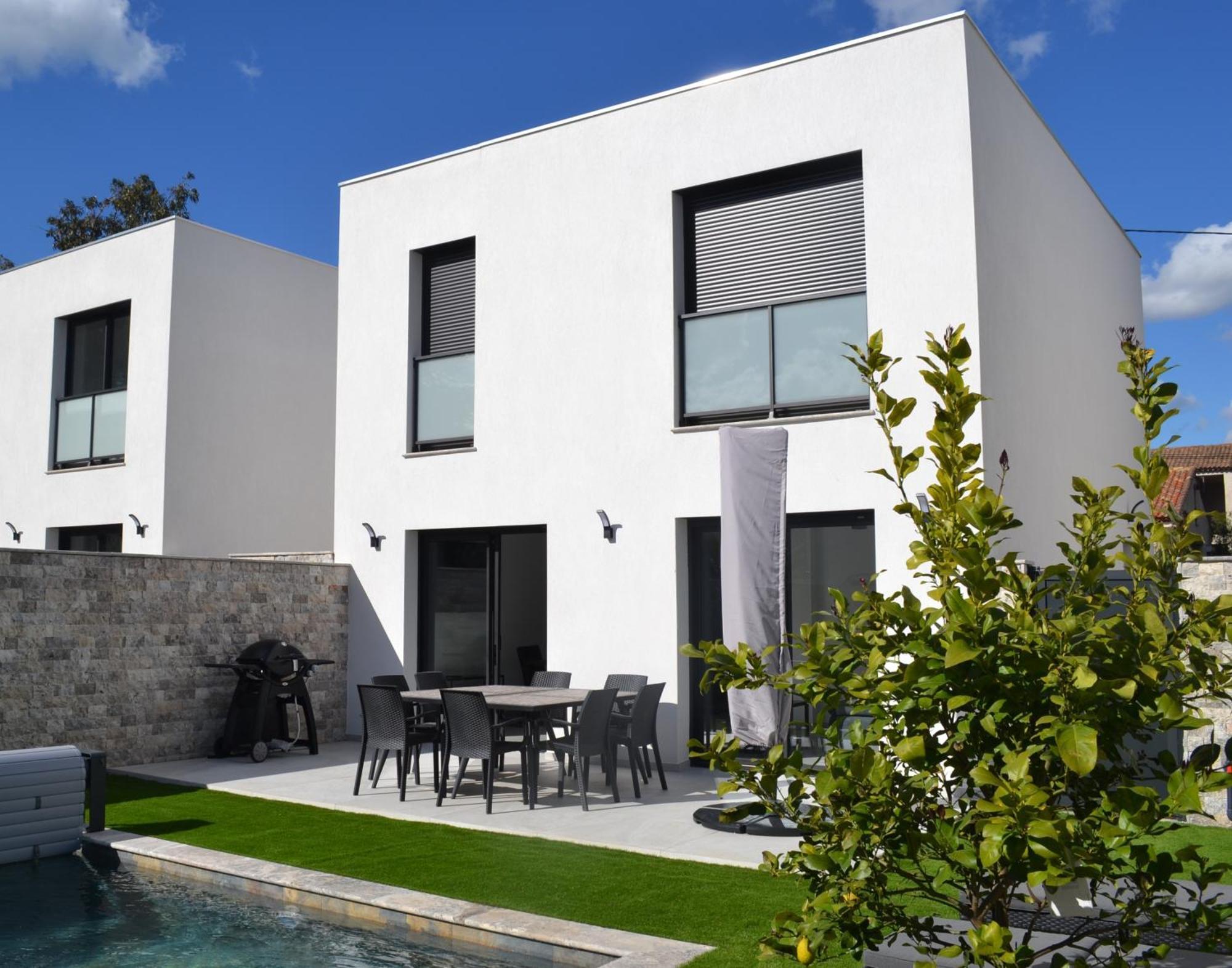 Etoile Du Berger Saint Aygulf 3 Villas Et 4 Appartements Jardin Individuel Et Piscine Chauffee En Saison - La Mer Et Les Plages 450 M Ngoại thất bức ảnh