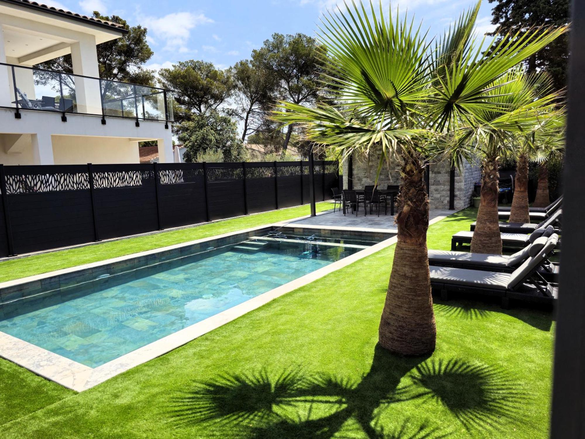 Etoile Du Berger Saint Aygulf 3 Villas Et 4 Appartements Jardin Individuel Et Piscine Chauffee En Saison - La Mer Et Les Plages 450 M Ngoại thất bức ảnh